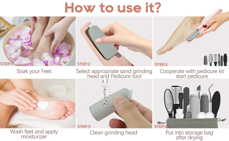 SmoothFeet™ Electric Callus Remover